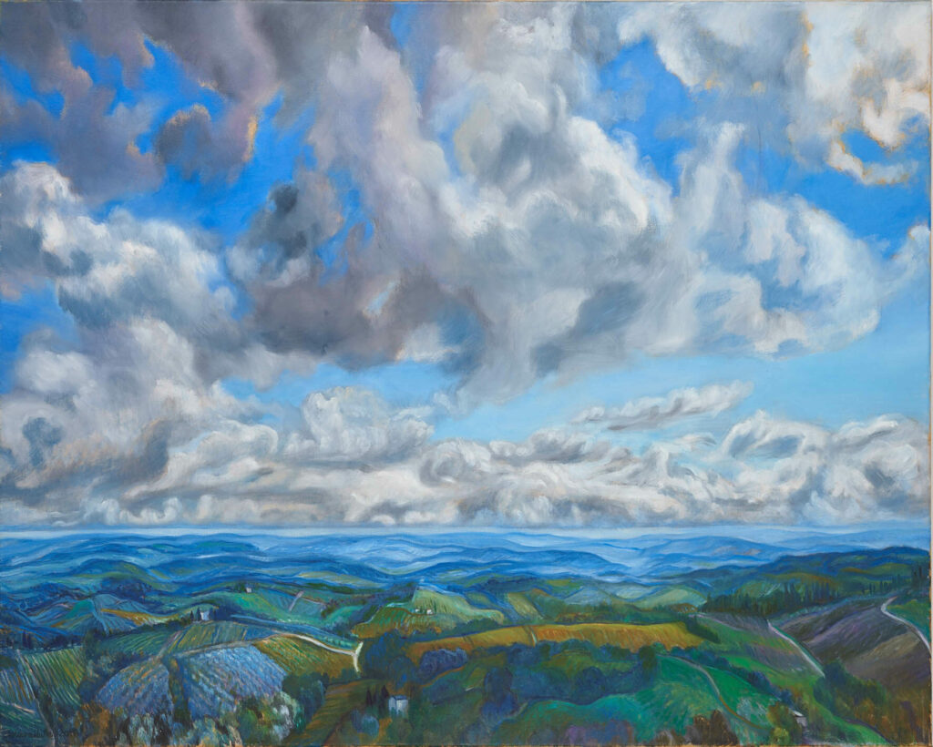 06_VH Nuages sur vallée Elsa H:T 81X100cm